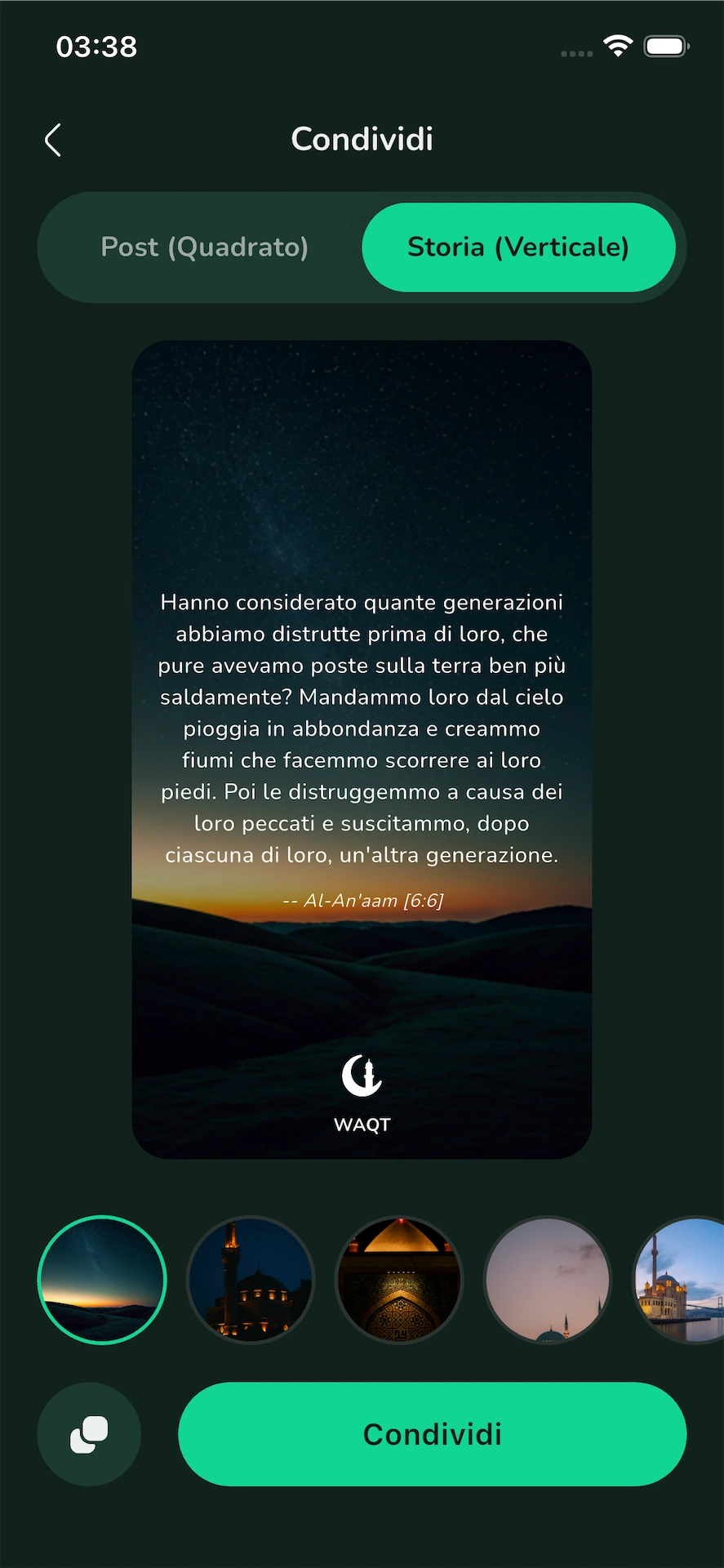 Condividi e Ispira