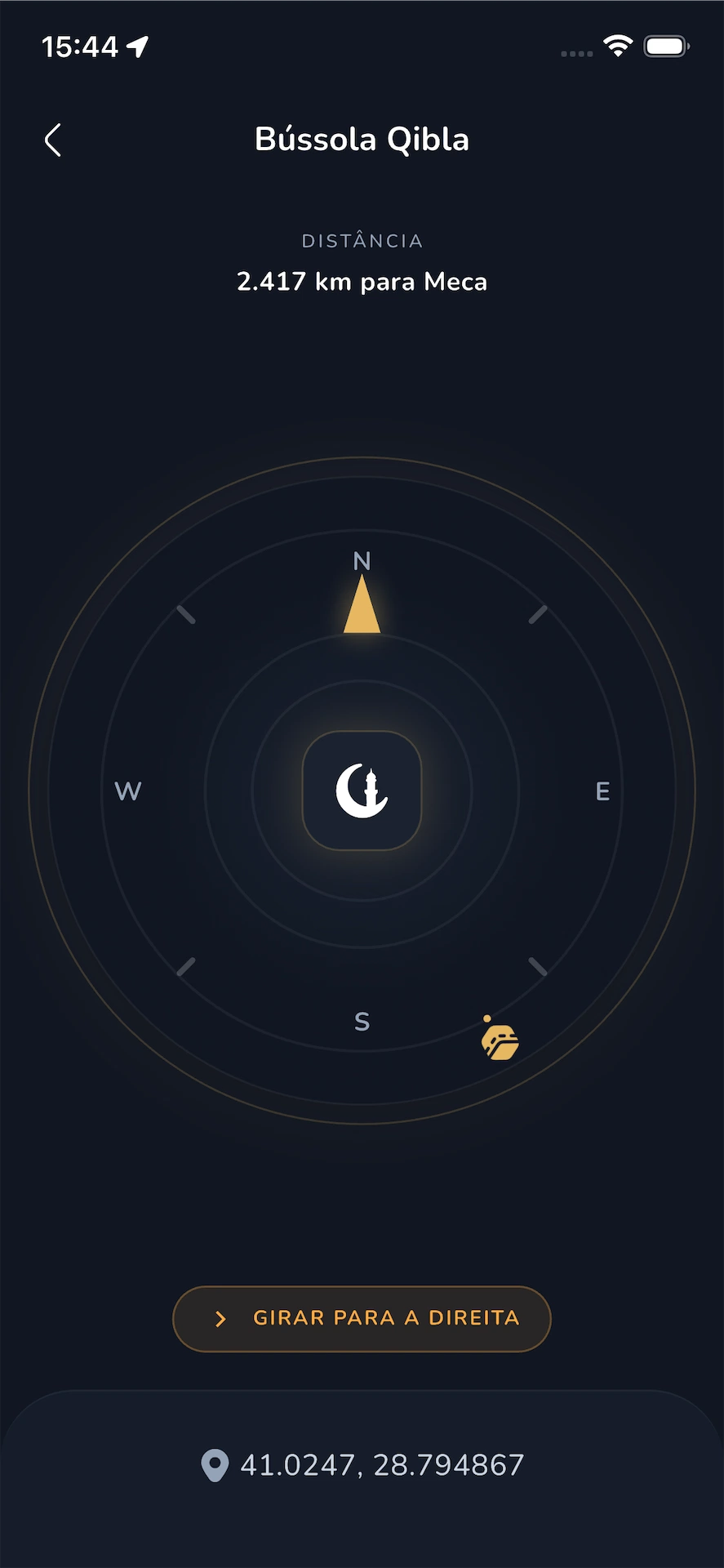 Localizador de Qibla e Mais
